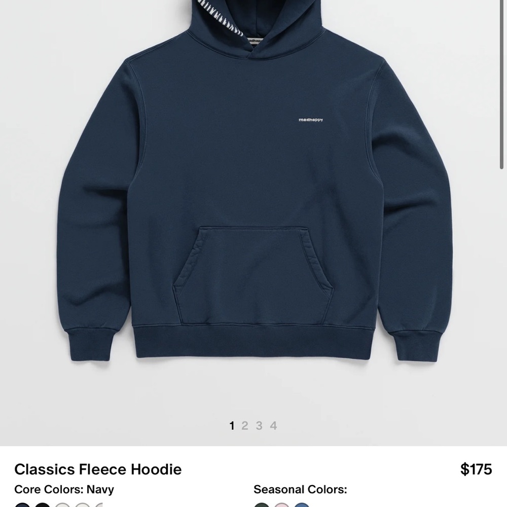 Madhappy Navy Classics Fleece Sweat Set